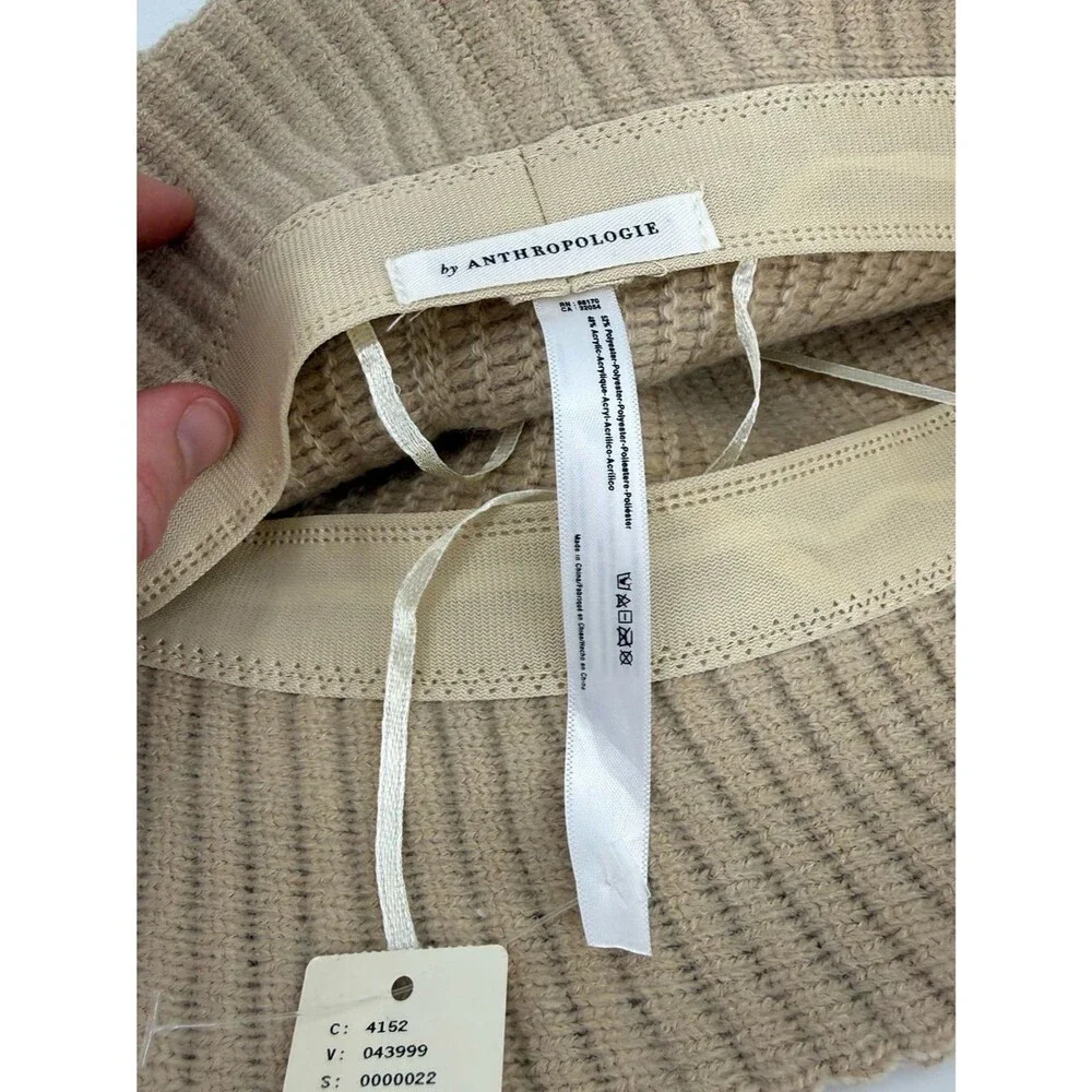 NWT Anthropologie Wavy Cloche Hat | Ivory | OS